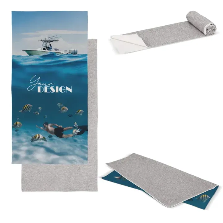 Quick dry towel R-PET 70x140cm sublimation - LT95004 (gadzety reklamowe)